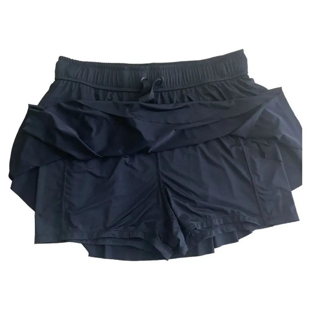 Avara TCEC Julie Skirt Skort Size Large Black